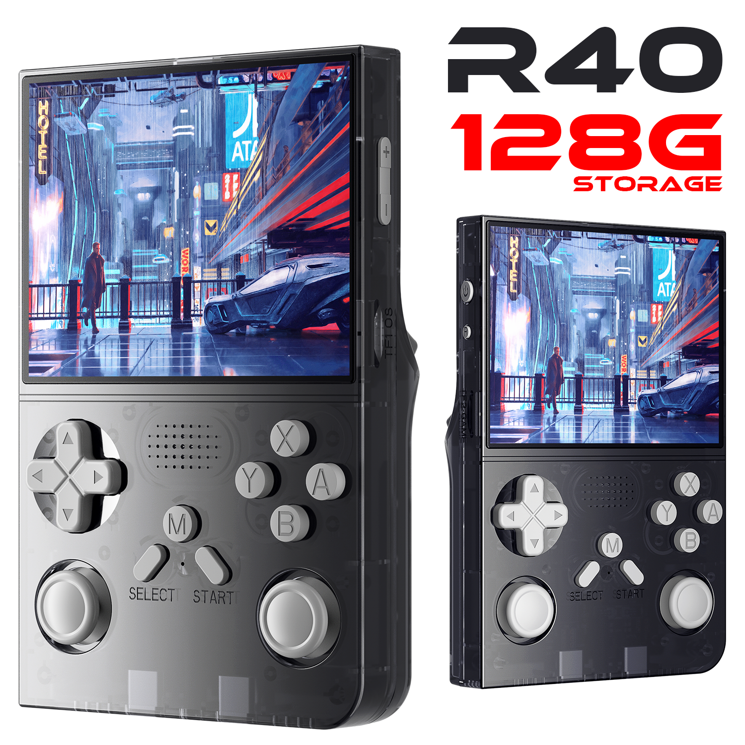 R40 MAX Retro Handheld Game Console