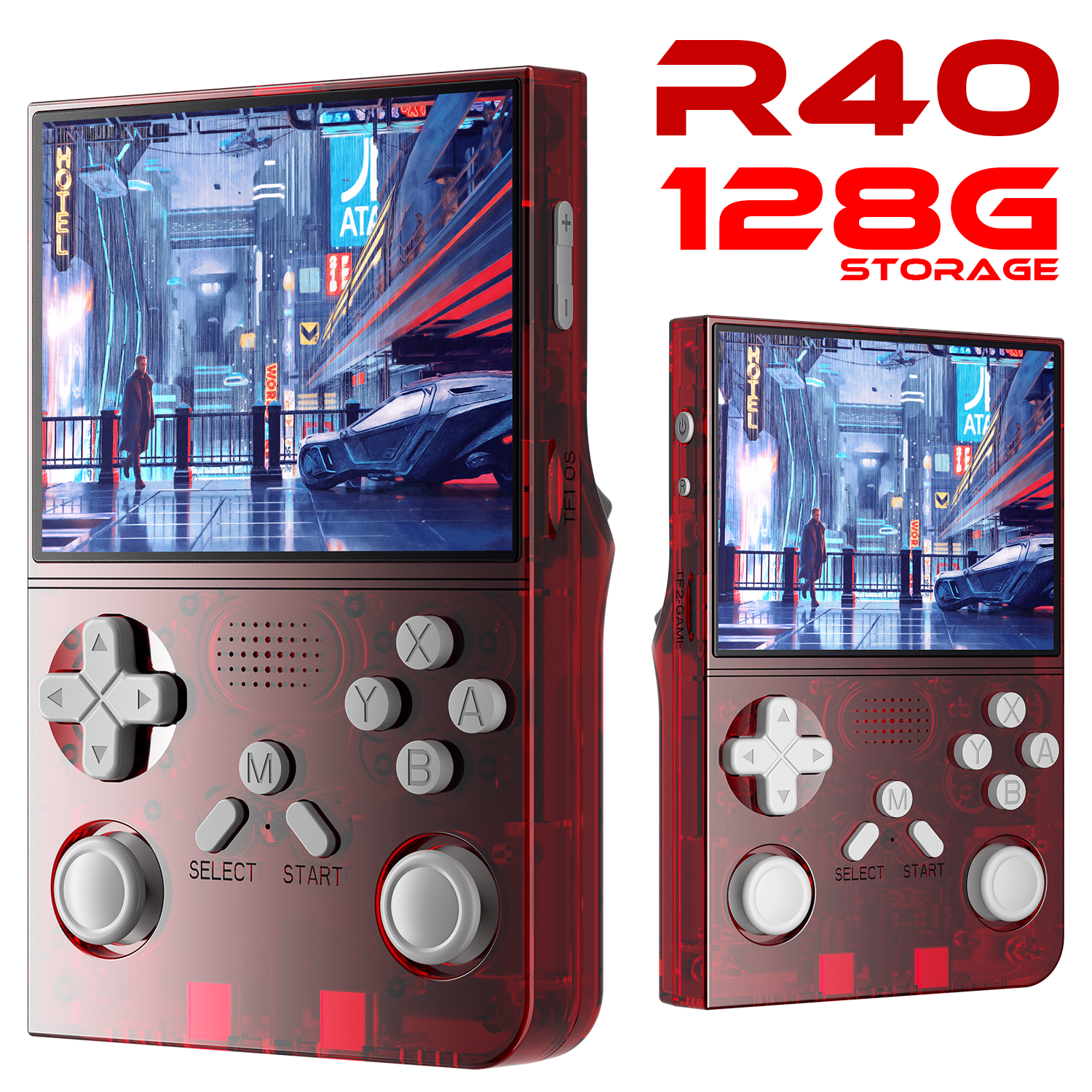 R40 MAX Retro Handheld Game Console