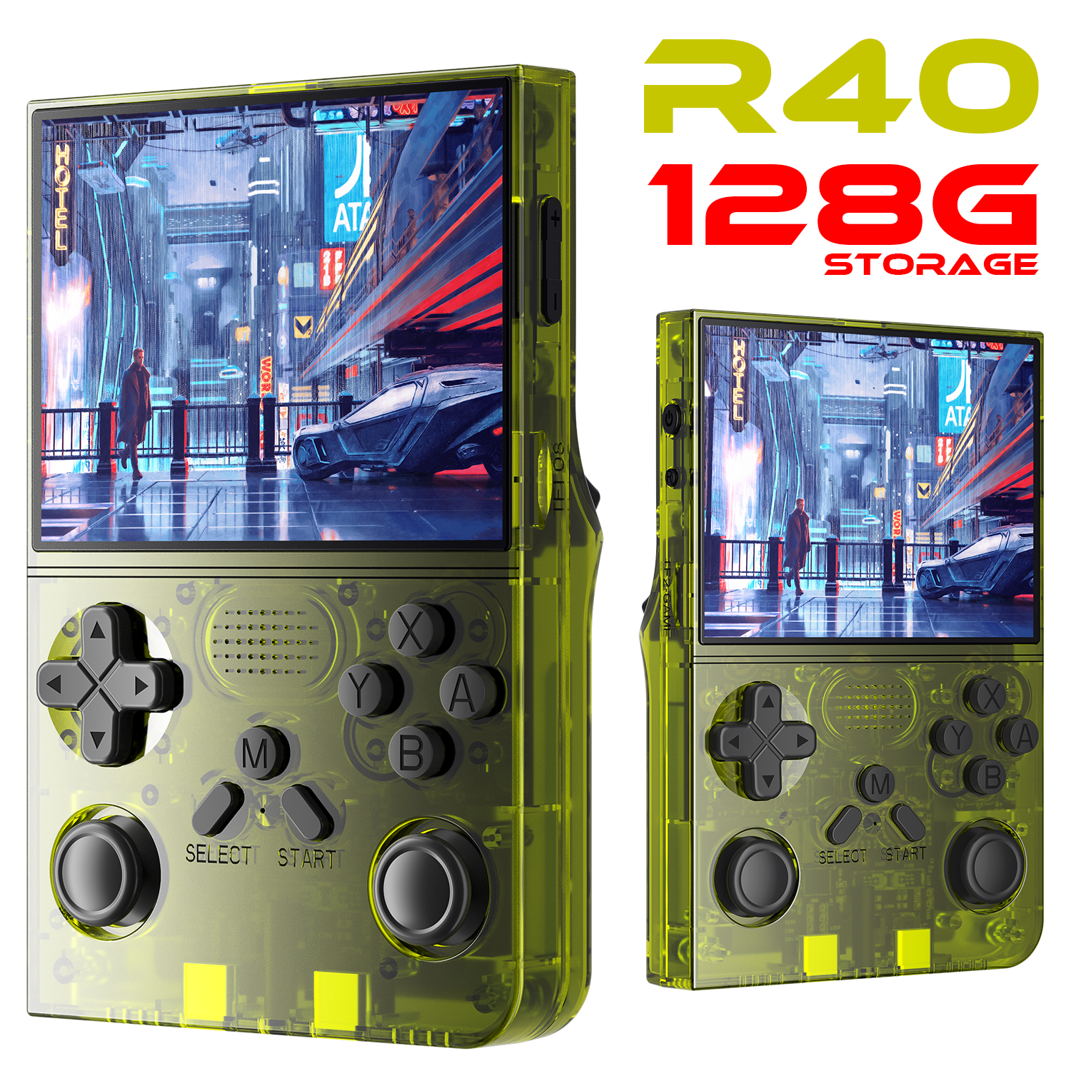 R40 MAX Retro Handheld Game Console