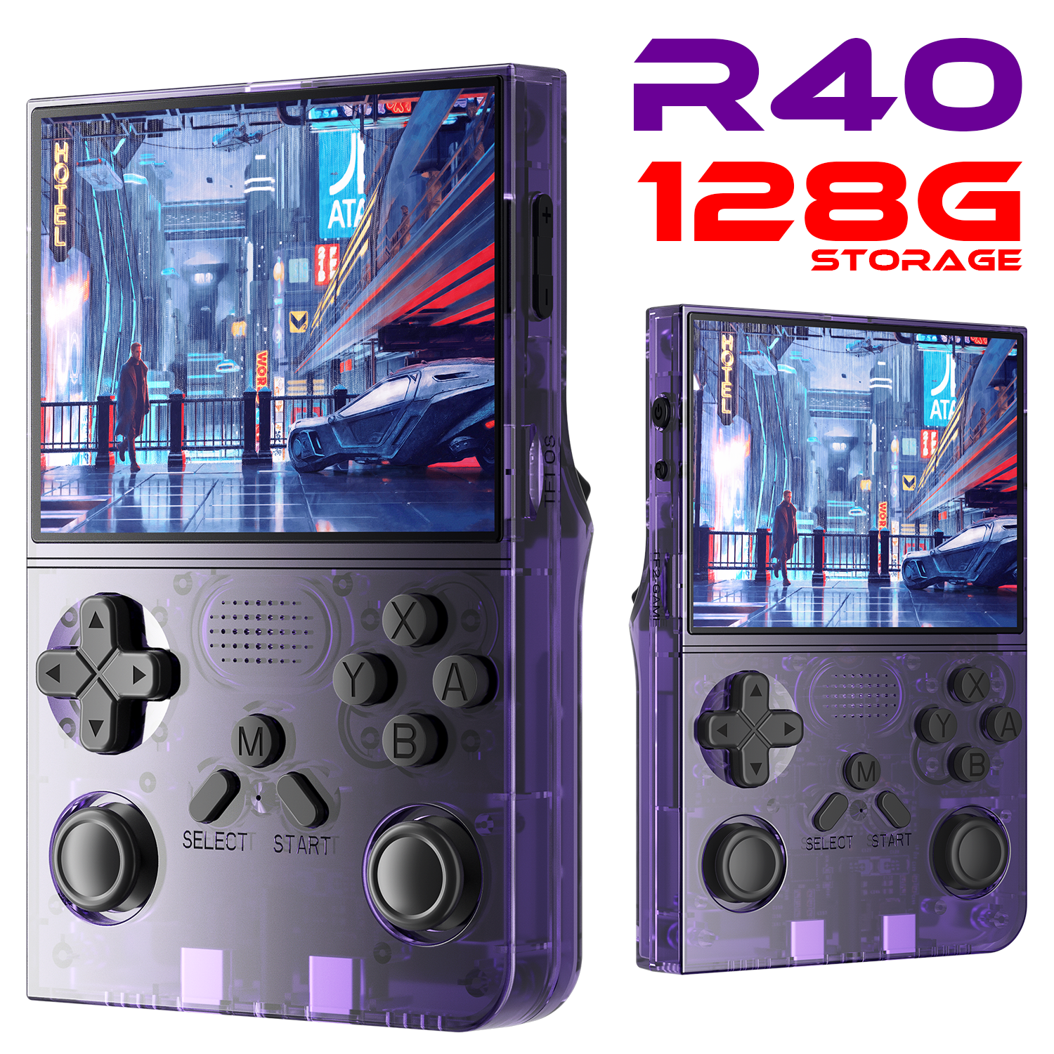 R40 MAX Retro Handheld Game Console